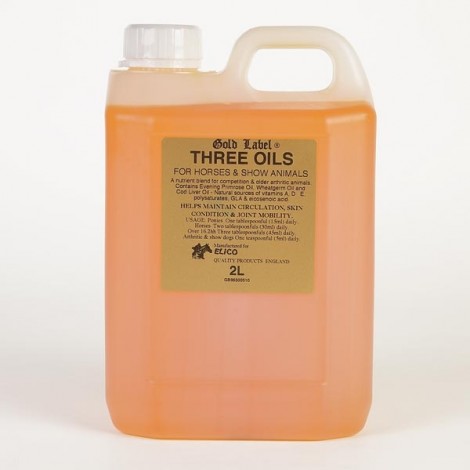 Elico Gold Labels Three Oils